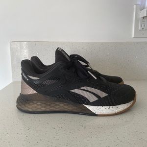 Brand New Reebok Nano X 10 Black with Gum Soles